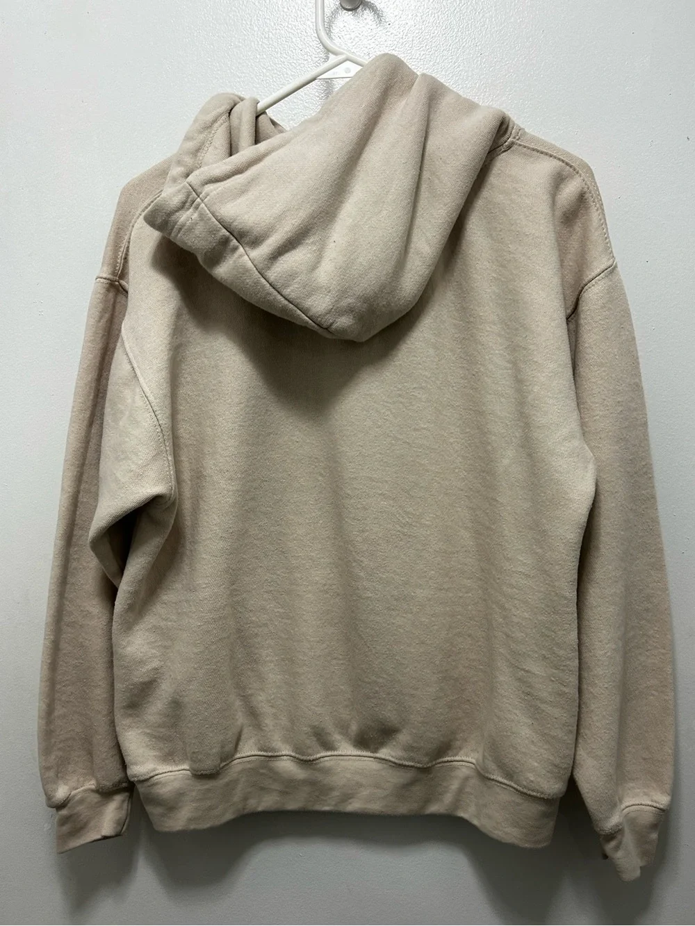 Beige Nassau Graphic‎ Pullover Hoodie